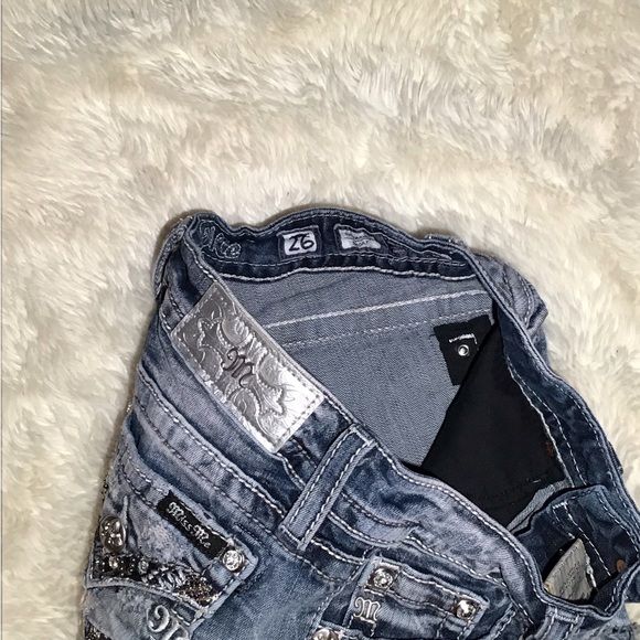 Miss me distress short shorts size 26 - Picture 4 of 5